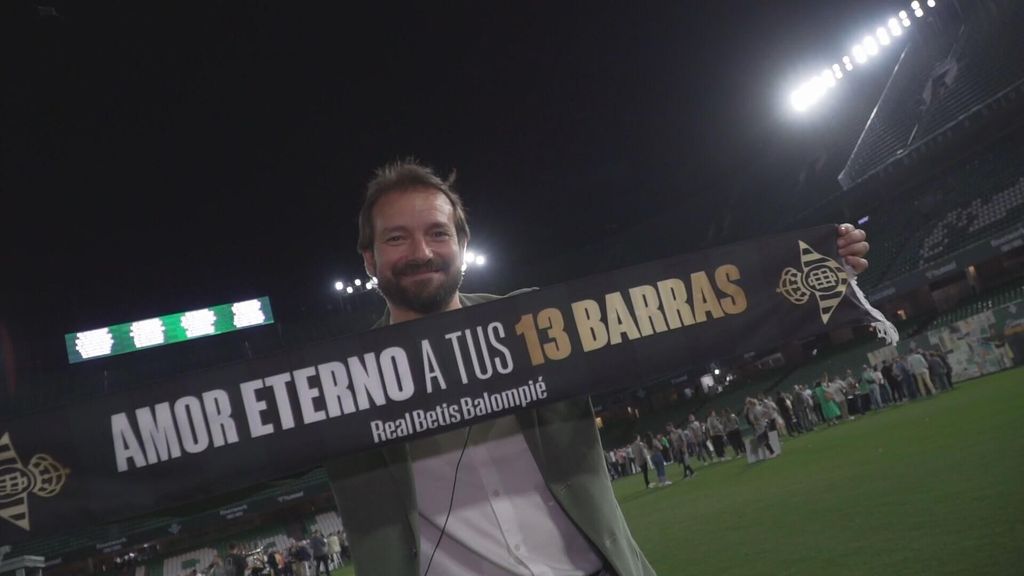 Alex Órtiz, "emocionado y agradecido" ante la acogida del nuevo himno del Betis: "Aportando mi granito de arena, pero sin tocar el anterior"