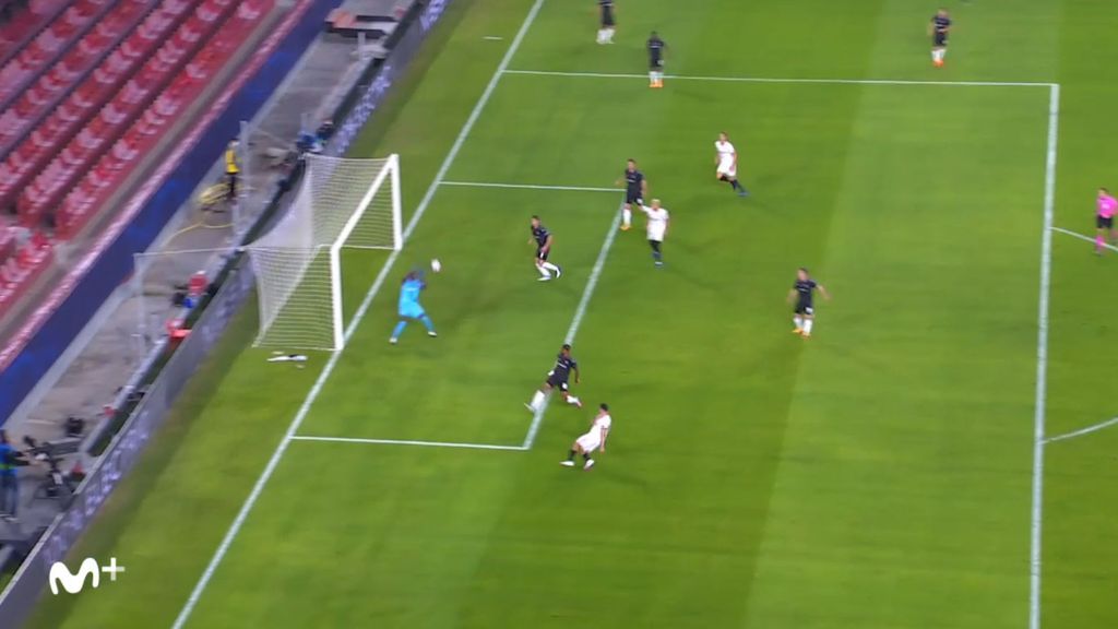 Sevilla-Rennes: Las ocasiones del Sevilla