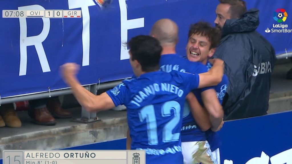 Oviedo - Girona: Vídeo, goles y resumen (Jornada 12)