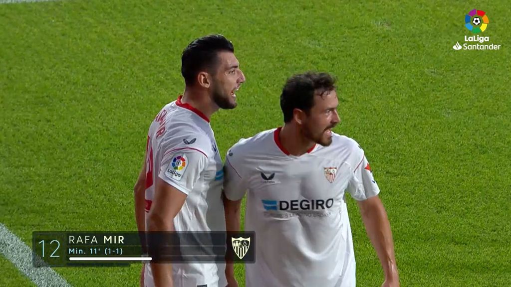 Osasuna 1-1 Sevilla: Gol de Rafa Mir