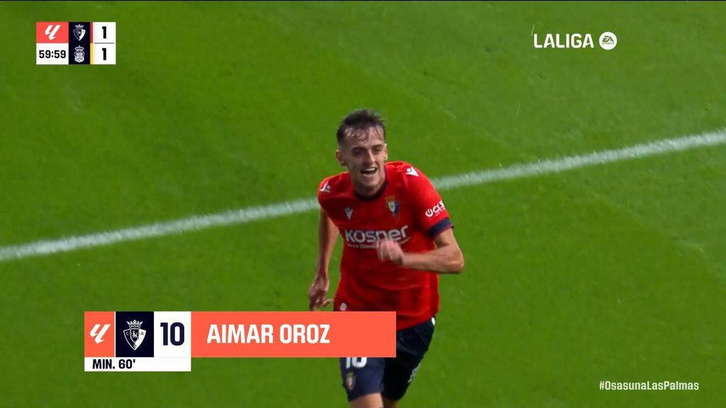 Osasuna 2-1 Las Palmas: Resumen del partido