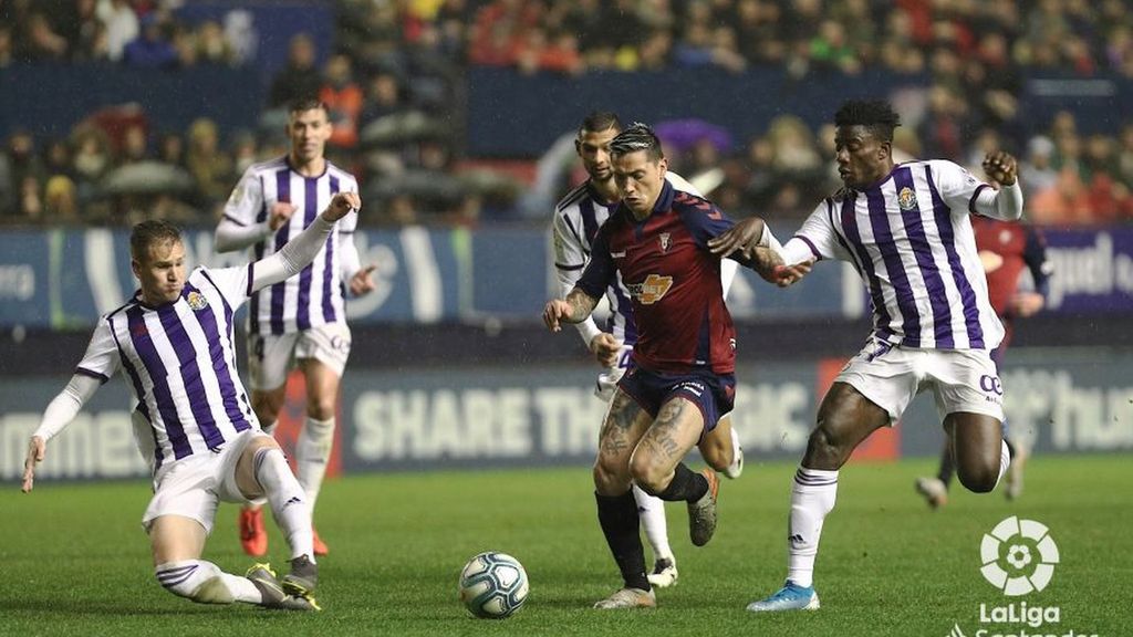 Osasuna 0-0 Real Valladolid: Resumen (Jornada 20)