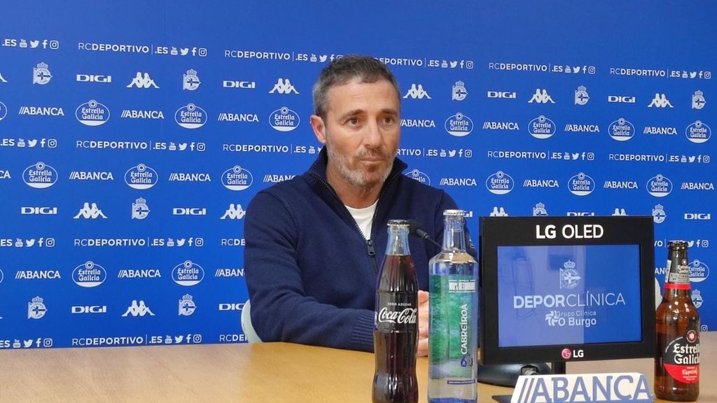 Rueda de prensa de Óscar Cano