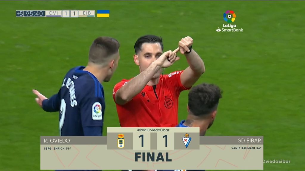 Real Oviedo 1-1 Eibar: Resumen