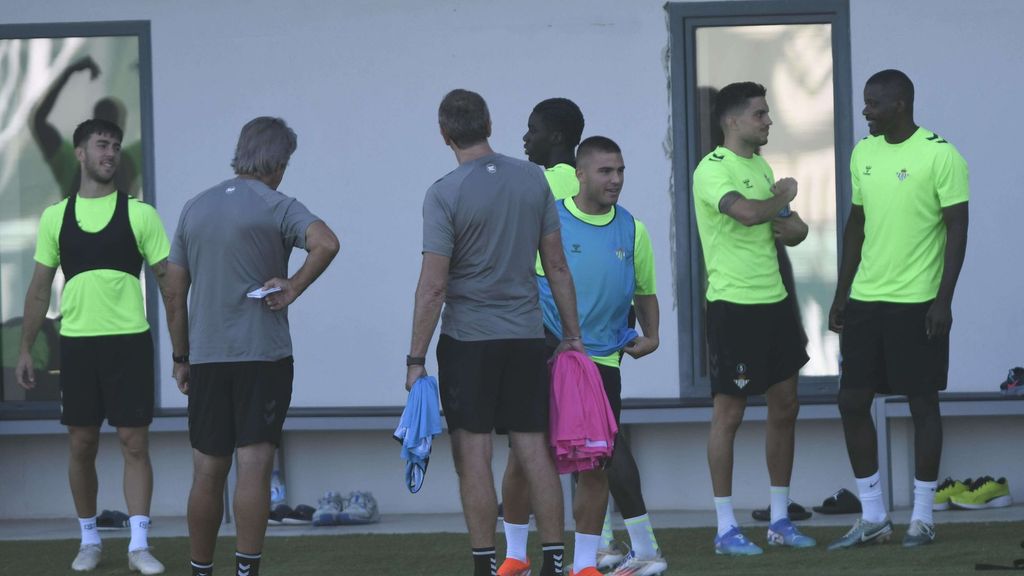 Pablo García sigue sumando entrenamientos con el primer equipo