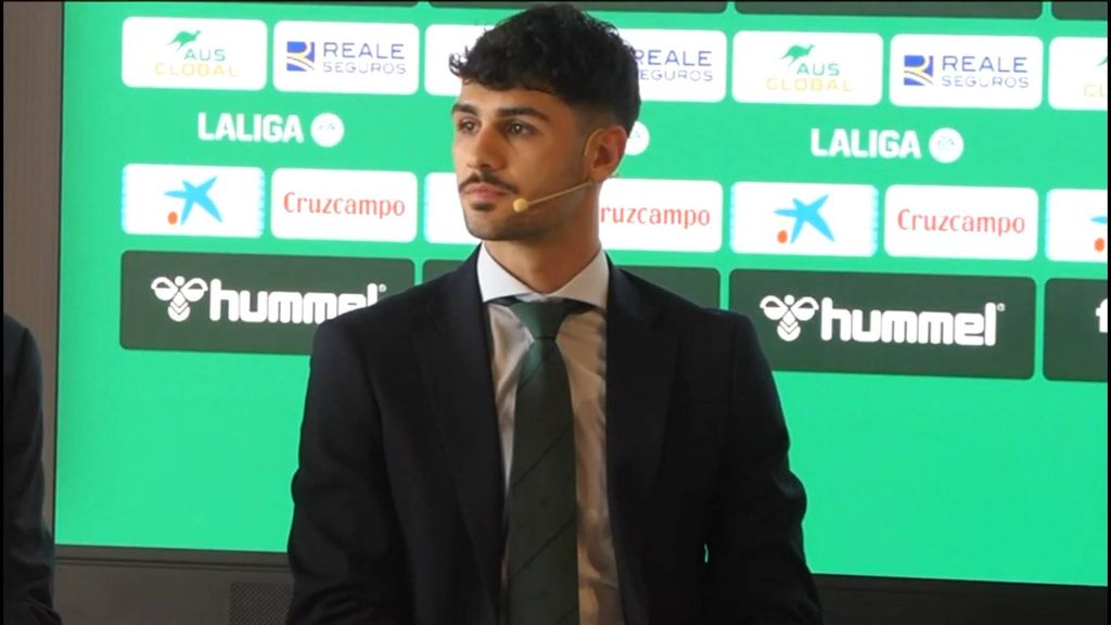 Palabras de Johnny Cardoso en su presentación con el Betis