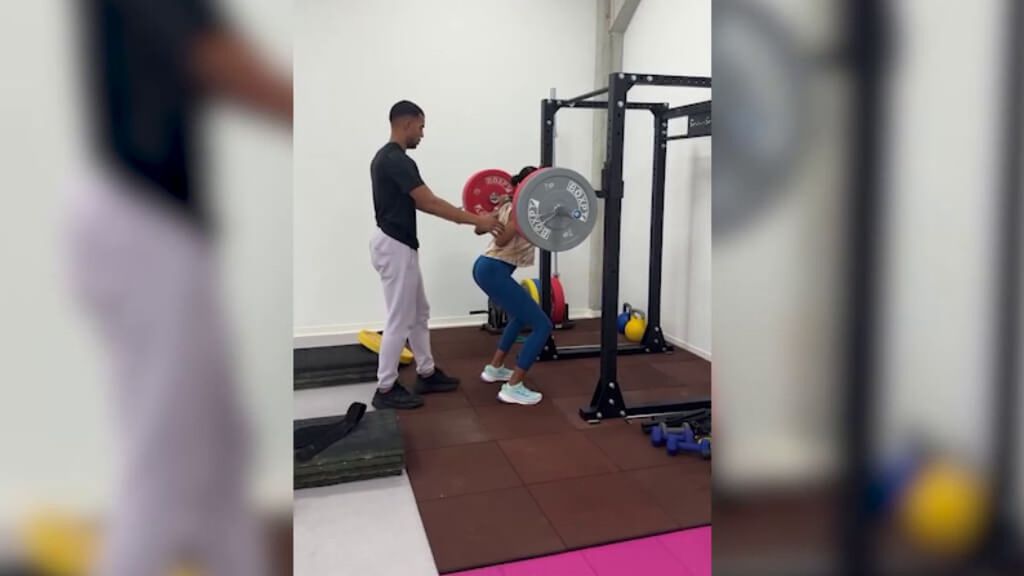 Ana Peleteiro ya entrena con Benjamin Compaoré: "Uno de los ejercicios más duros que he hecho en mi vida"