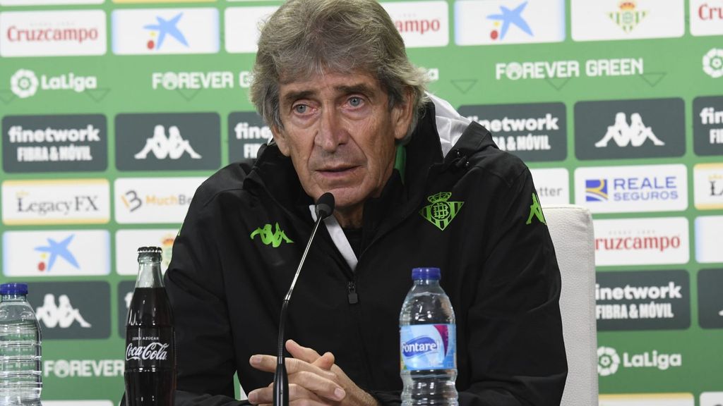 Pellegrini, las bajas del Betis para Valladolid en Copa (Willian José), el regreso de Guido y una conversación con Canales