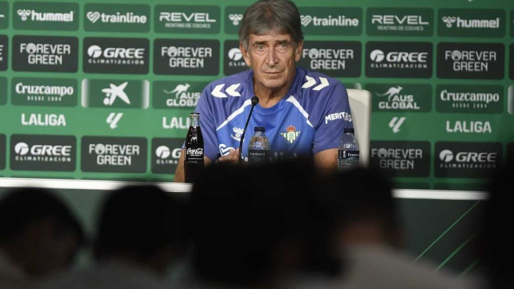 Manuel Pellegrini, en la previa del Betis-Alavés