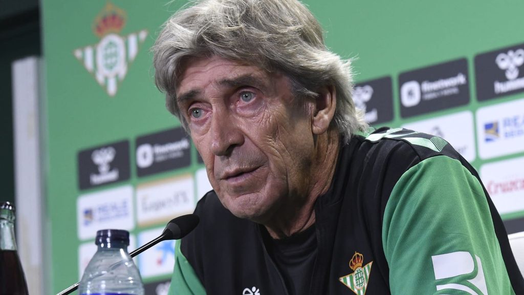 Rueda de prensa de Manuel Pellegrini en la previa del Real Betis-Espanyol
