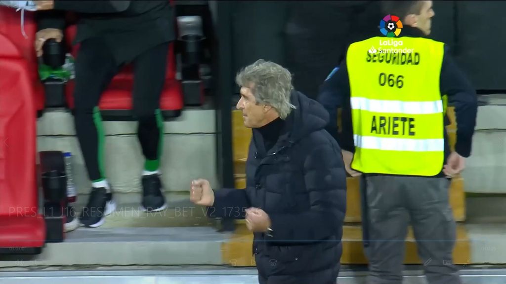 Rayo Vallecano 1-2 Real Betis: Resumen