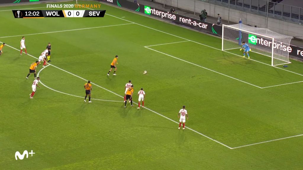 Wolves-Sevilla: Penalti parado por Bono