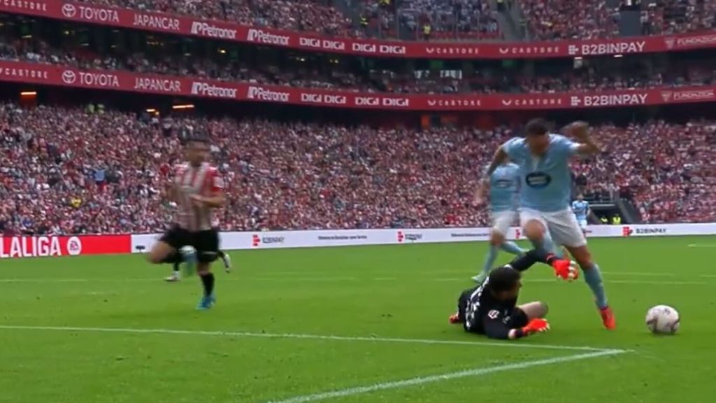 Athletic Club 3-1 Celta: Gol de Iago Aspas