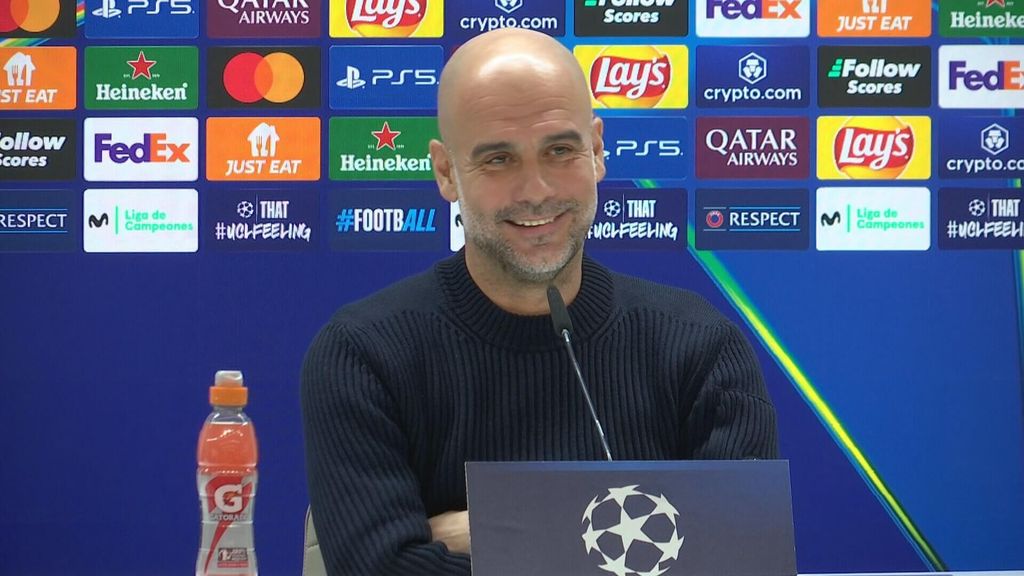 Pep Guardiola broma sobre las opciones del City ante el Real Madrid