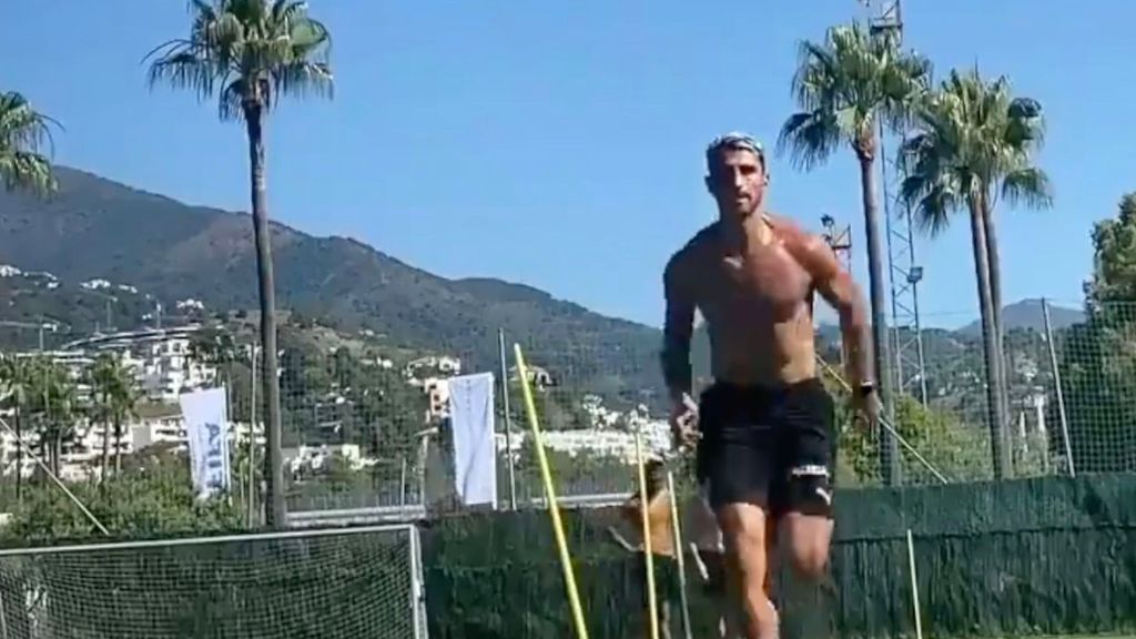 Piccini prepara la pretemporada entrenándose a fondo en Marbella