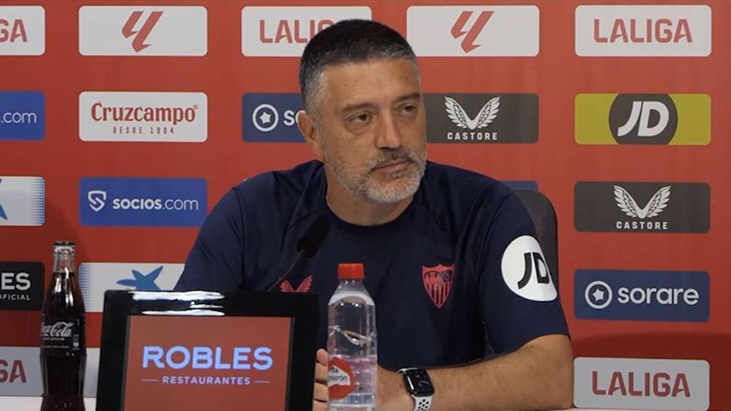 García Pimienta sobre las lesiones en la previa del Mallorca-Sevilla