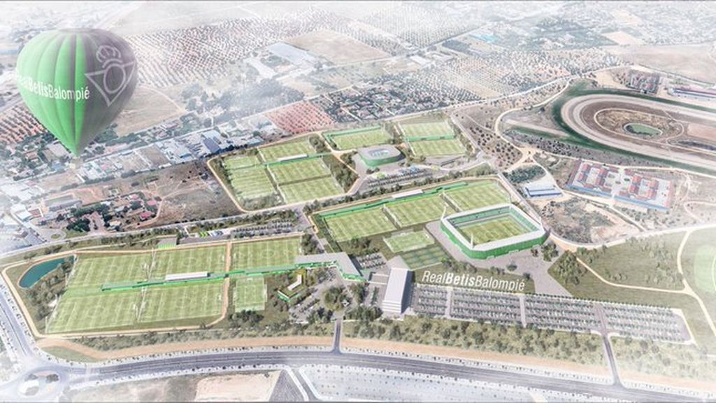 Reportaje de los medios oficiales del Real Betis sobre el proceso de construcción de la nueva Ciudad Deportiva (29 de septiembre 2022)