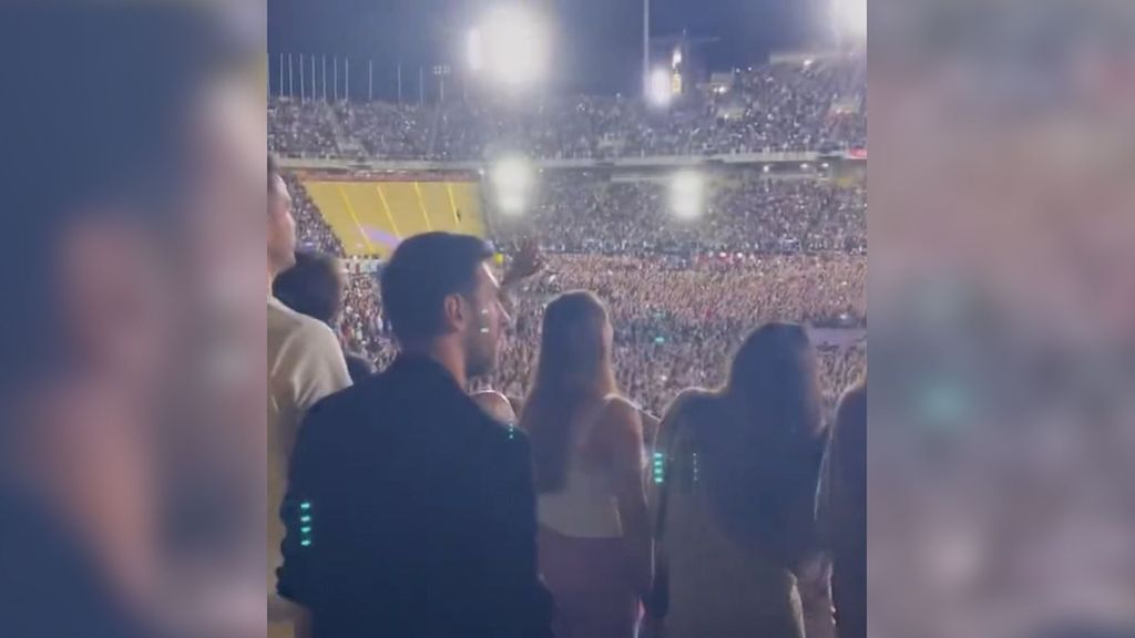 (Mediaset) Messi, en Coldplay: del coreo de su nombre a la parsimonia en Viva La Vida