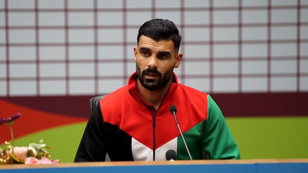 La spalabras de la selección palestina antes de su partido