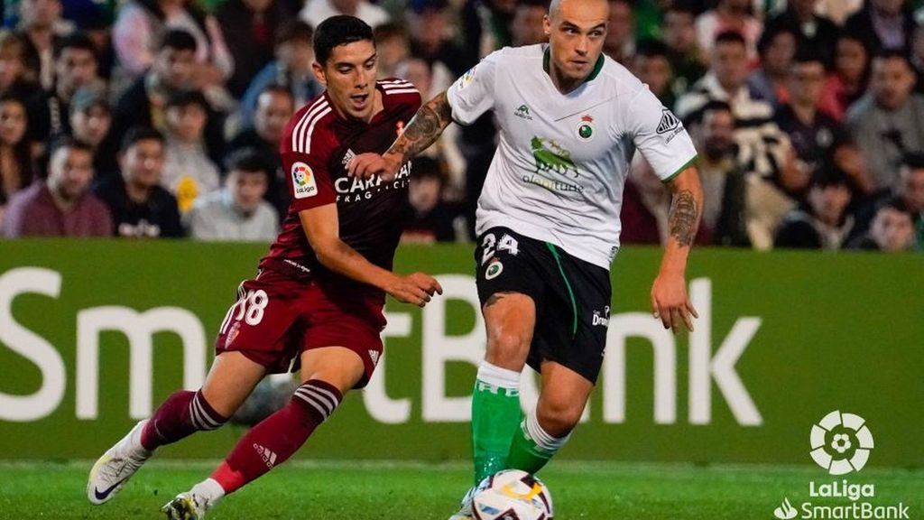 Racing de Santander 1-0 Zaragoza: Resumen del partido