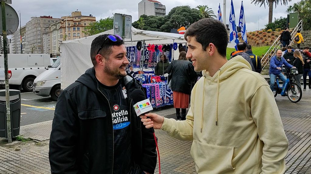 La afición del Dépor recobra la ilusión con el ascenso directo