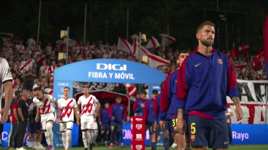 Rayo Vallecano-Barcelona: resumen