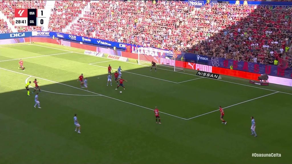 Osasuna-Celta de Vigo: 1-1 gol de Borja Iglesias