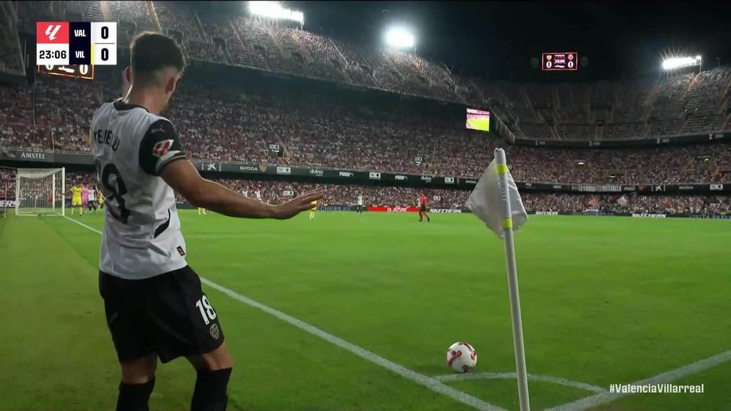 Valencia 1-1 Villarreal: Resumen del partido