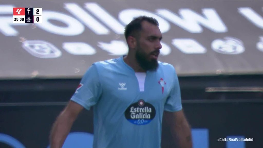Celta-Valladolid: 2-0 gol de Borja iglesias