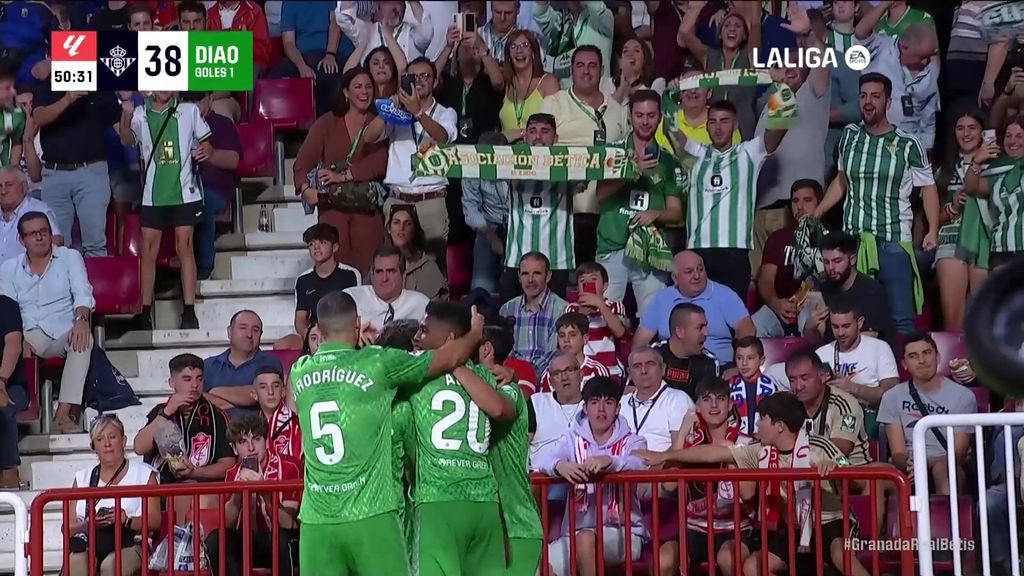 Granada 0-1 Real Betis: Gol de Assane Diao