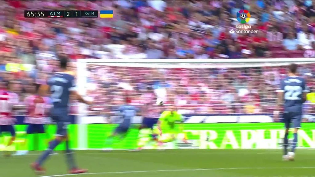 Atlético de Madrid 2-1 Girona: Gol de Riquelme