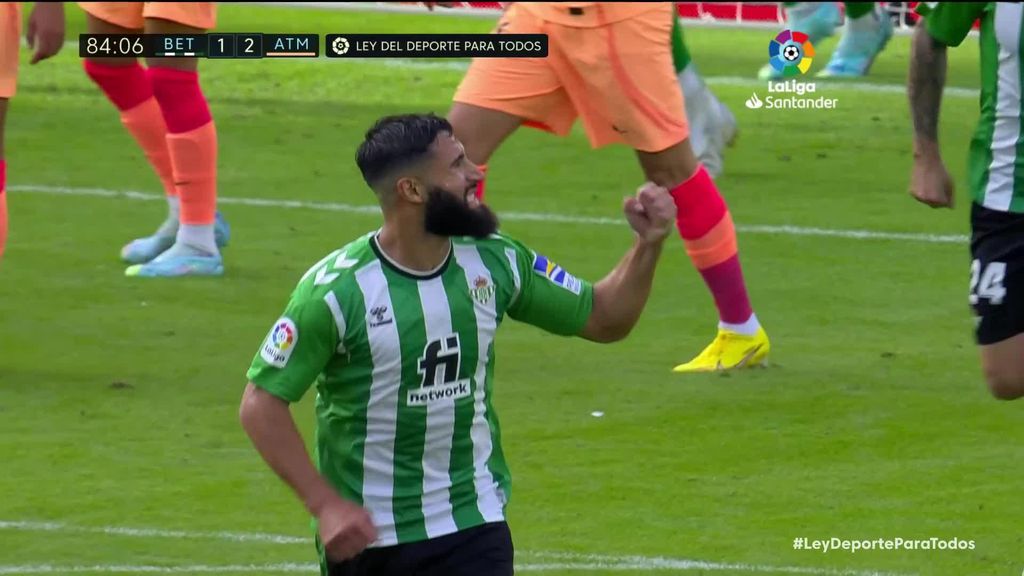 Real Betis 1-2 Atlético: Gol de Fekir