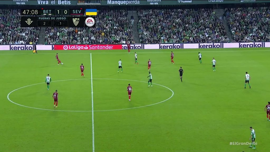 Betis-Sevilla: La expulsión de Borja Iglesias