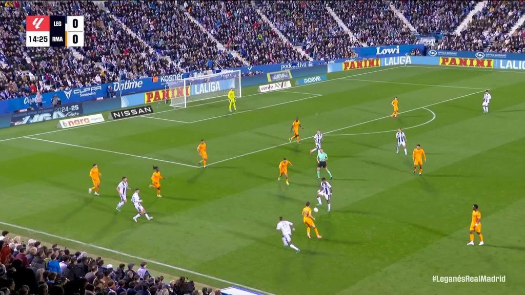 El regate de Arda Güler en el Leganés - Real Madrid