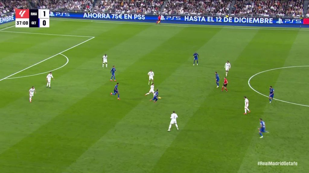 El gol de Kylian Mbappé en el Real Madrid - Getafe