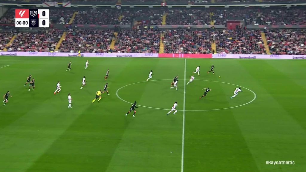 Rayo 1-2 Athletic: resumen del partido