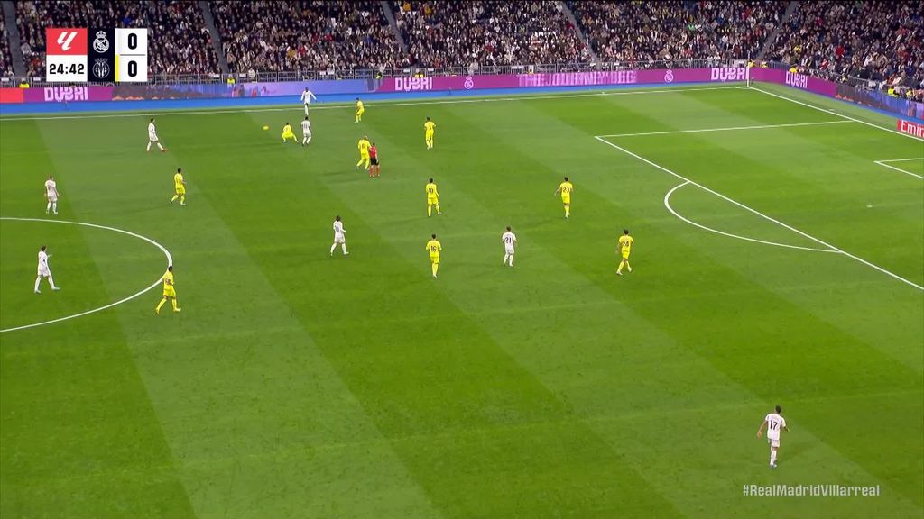 El gol de Bellingham ante el Villarreal