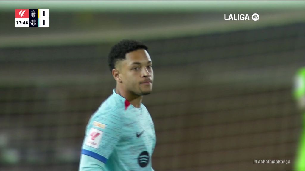 Las Palmas 1-2 Barcelona: El debut de Vitor Roque