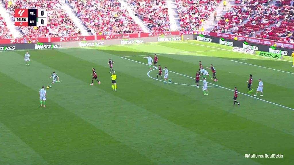 RCD Mallorca 0-1 Real Betis: Gol de Bakambu (0-1)