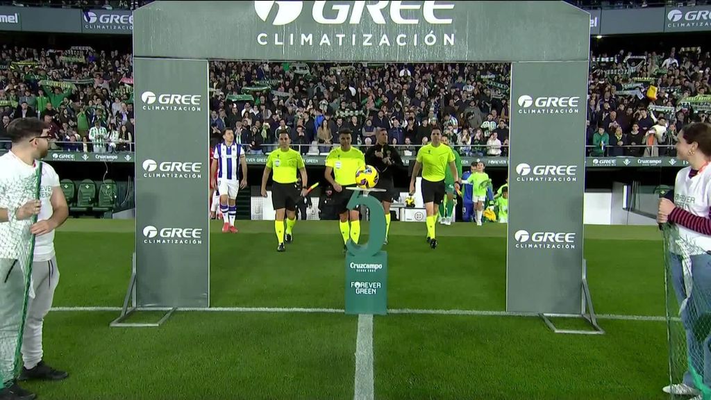 Real Betis 3-0 Real Sociedad: Resumen del partido de la jornada 24 de LALIGA EA Sports