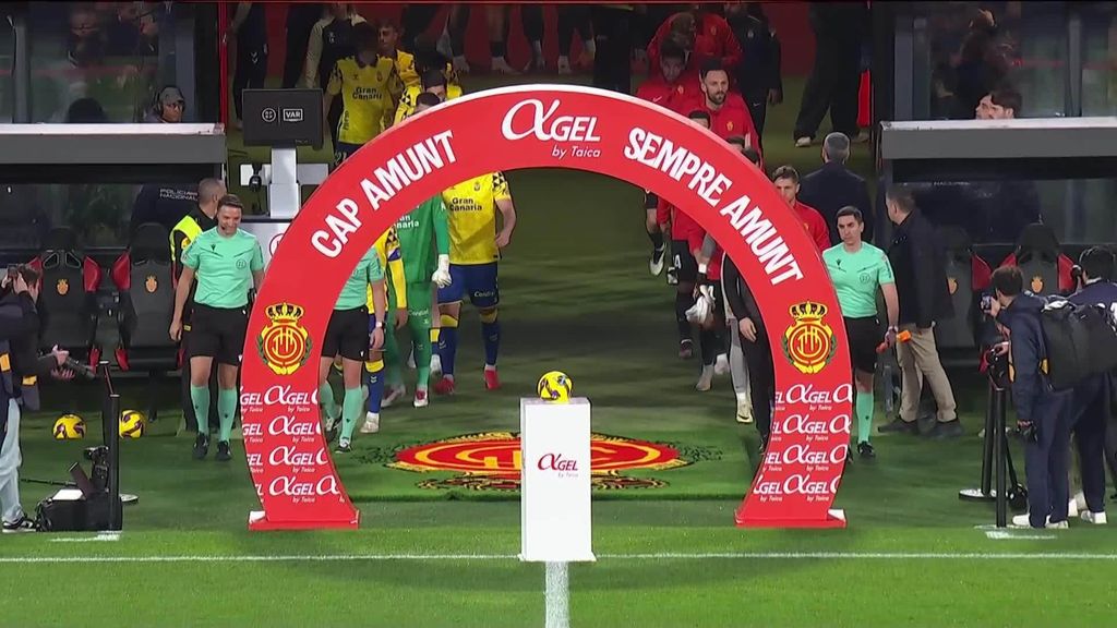 Mallorca 3-1 Las Palmas. Resumen del partido