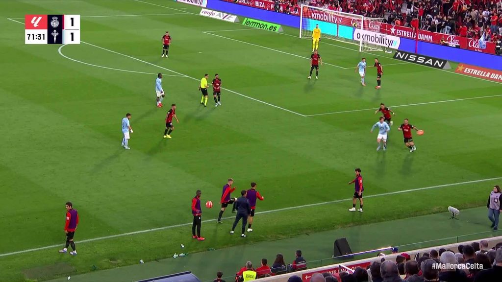 Mallorca 1-2 Celta de Vigo: Gol de Fer López