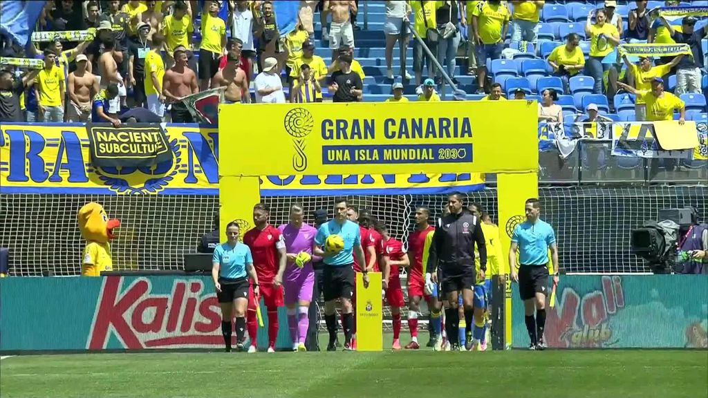 Las Palmas-Sevilla FC: resumen