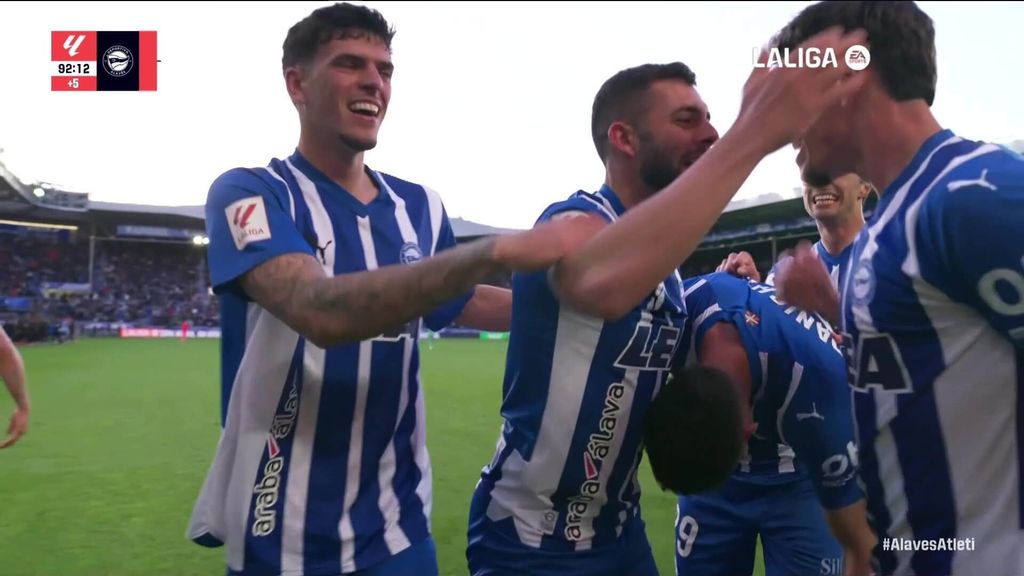 Alavés 2-0 Atlético: El golazo de Rioja