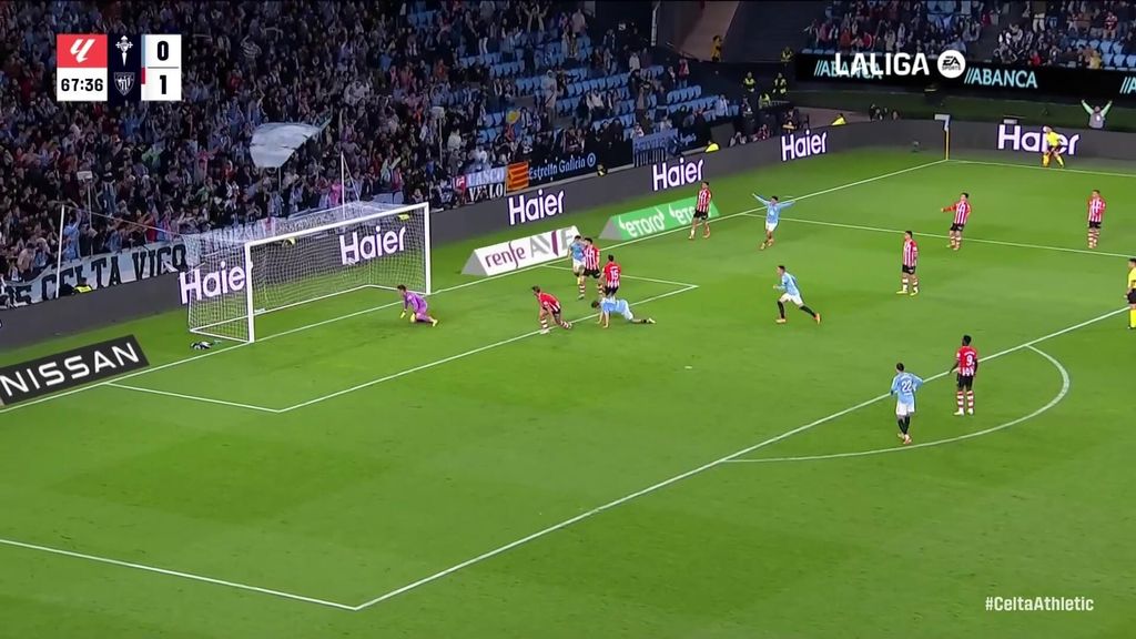 Celta 1-1 Athletic: Gol de Williot