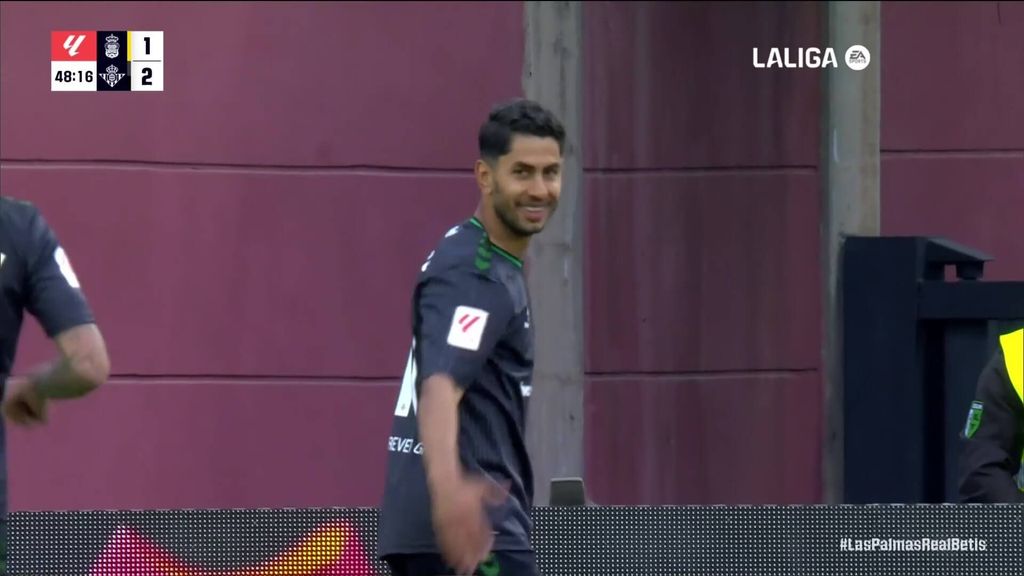 Las Palmas 1-2 Real Betis: Gol de Ayoze