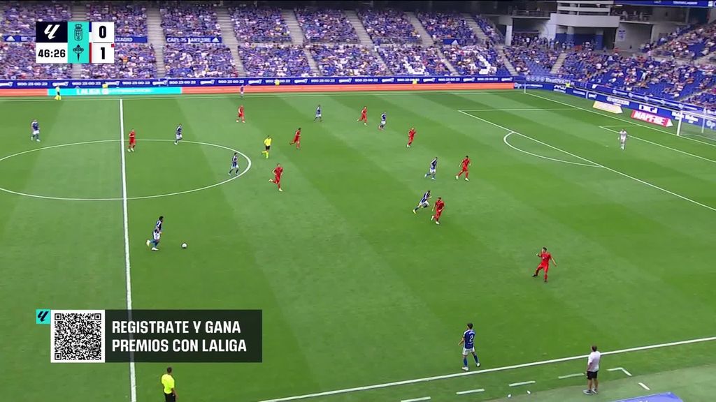 Oviedo-Racing de Ferrol: 1-1 gol de Camarasa