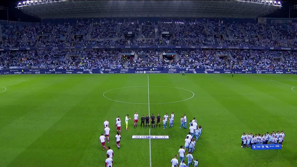 Málaga 1-0 Cartagena: resumen del partido