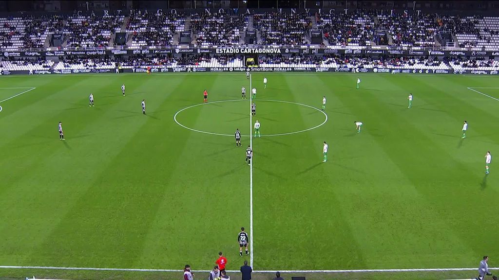 Cartagena-Racing de Santander: resumen