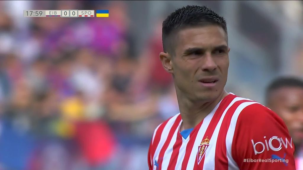 Eibar 0-1 Sporting: Gol de Djurdjevic